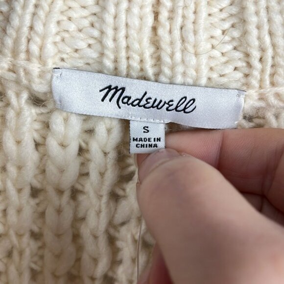 Madewell small bomber sweater nwt - Picture 8 of 11